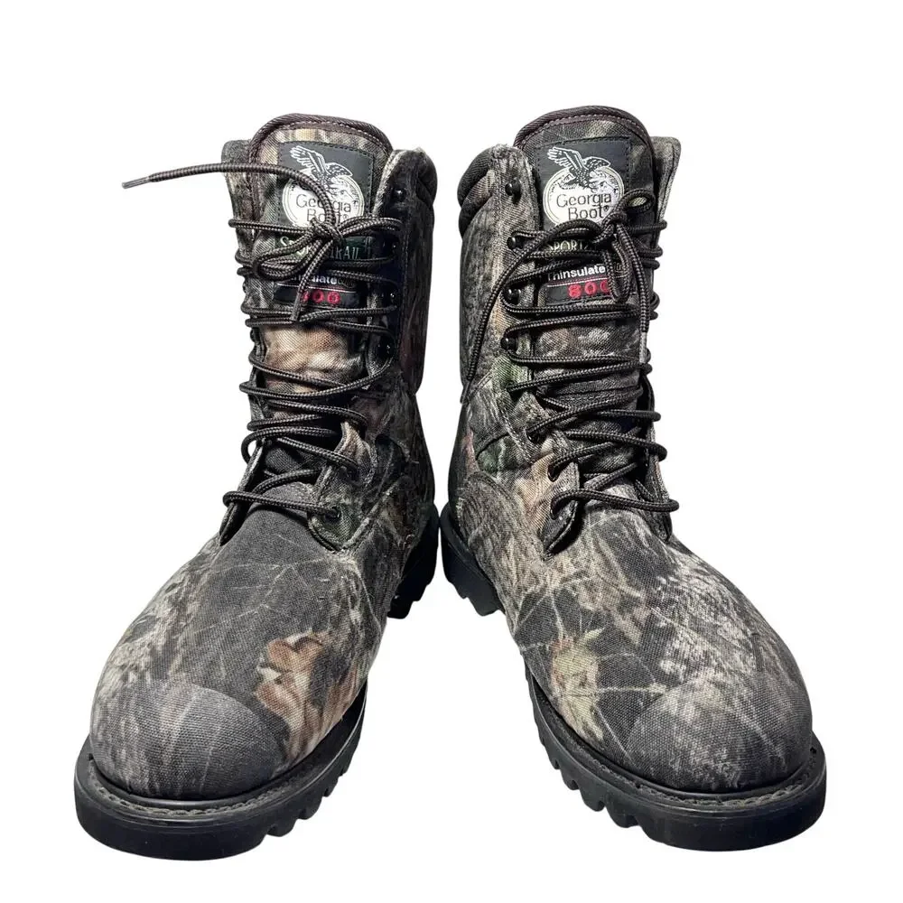 Georgia Boots Sport & Trail Hunting Gore-Tex 12W Steel Toe Thinsulate Ultra 800